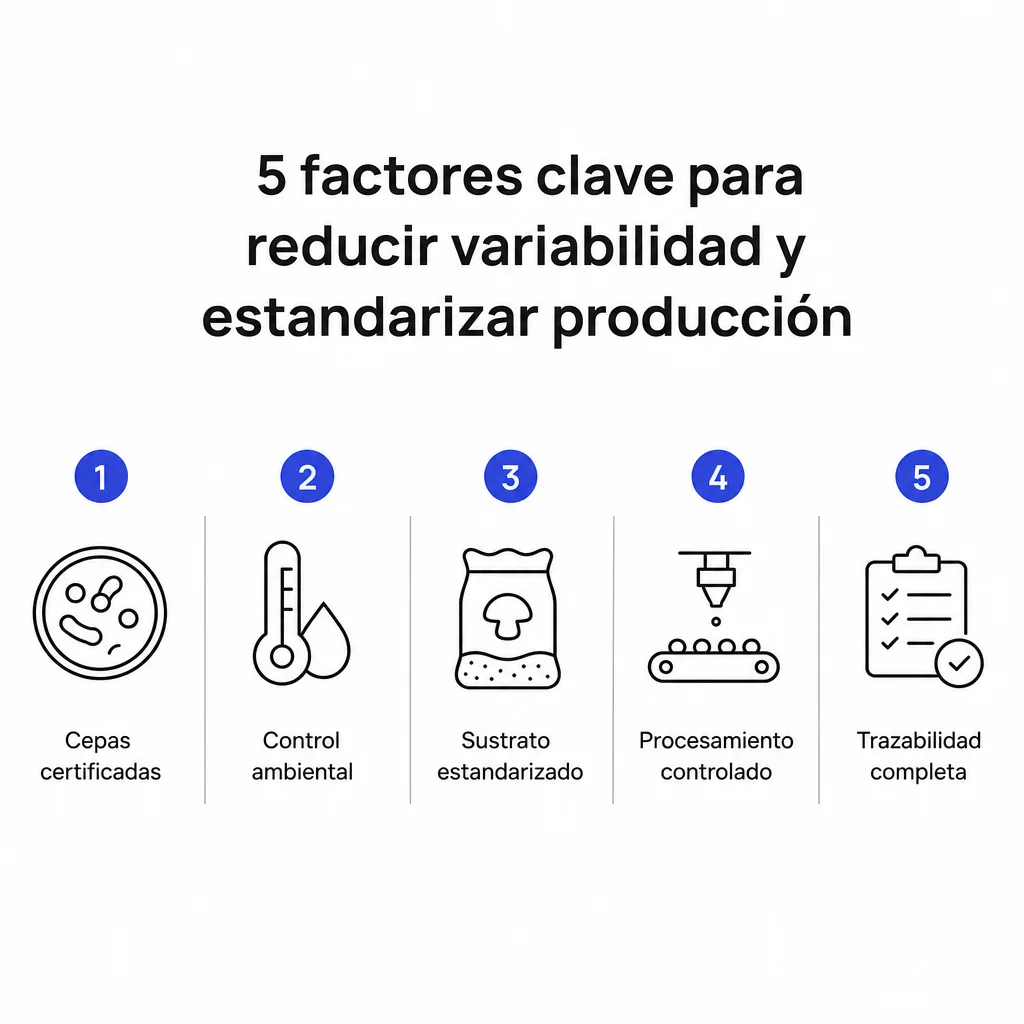 factores de estandarizacion: melena de león