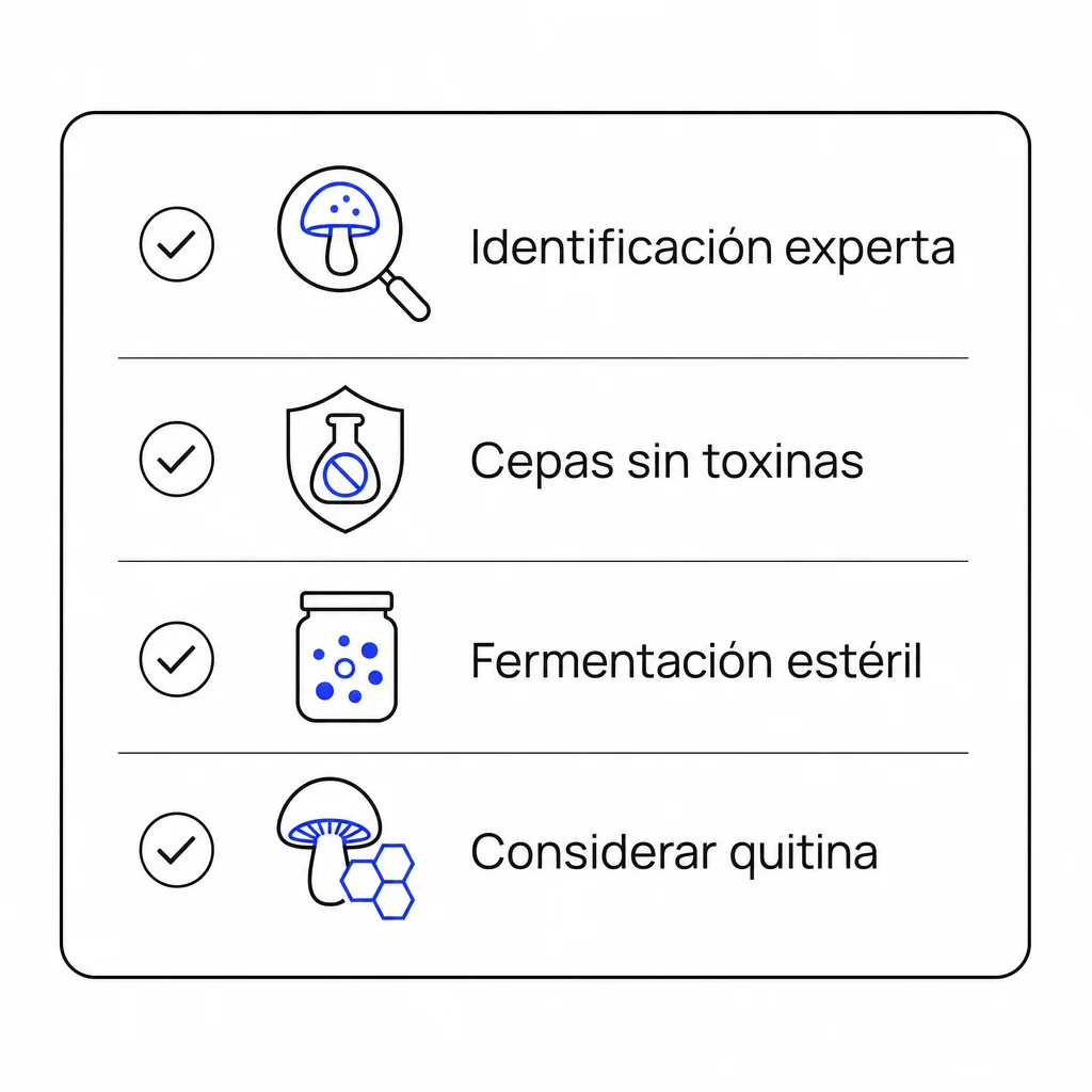 Consejos de seguridad para consumo de hongos